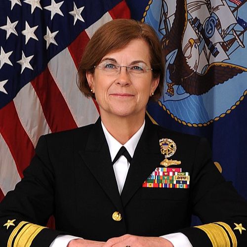 Elizabeth Train ’78, Rear Admiral, US Navy (Ret.)